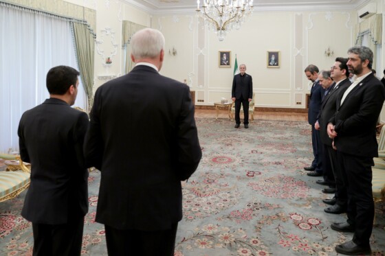 آیین دریافت استوارنامه سفرای جدید 9 کشور