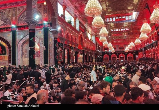 حرم امام حسین (ع) در آستانه اربعین؛ دریای اشک و زمزمه عاشقان