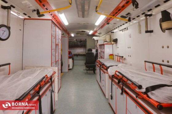 افتتاح بیمارستان صحرایی شهید”اسماعیل دقایقی” در شلمچه