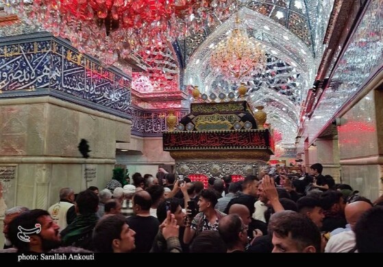 حرم امام حسین (ع) در آستانه اربعین؛ دریای اشک و زمزمه عاشقان