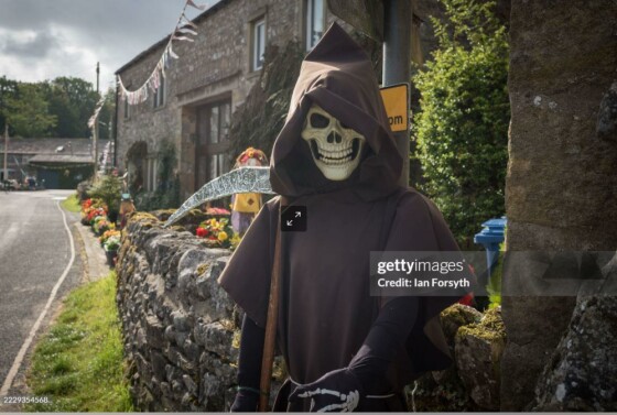 جشنواره مترسک‌های کتلول در یورکشایر دیلز برگزار شد