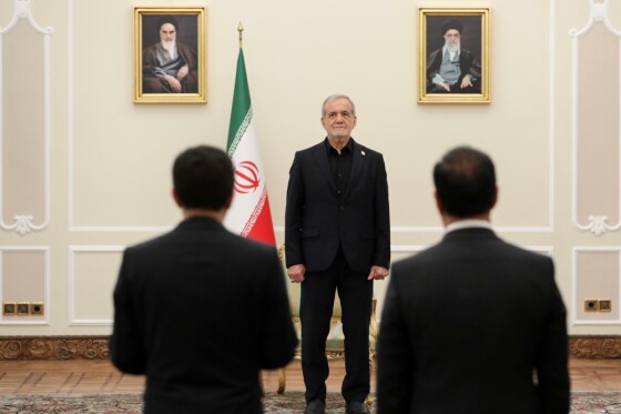 آیین دریافت استوارنامه سفرای جدید 9 کشور