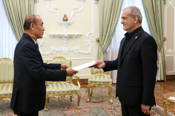 آیین دریافت استوارنامه سفرای جدید 9 کشور