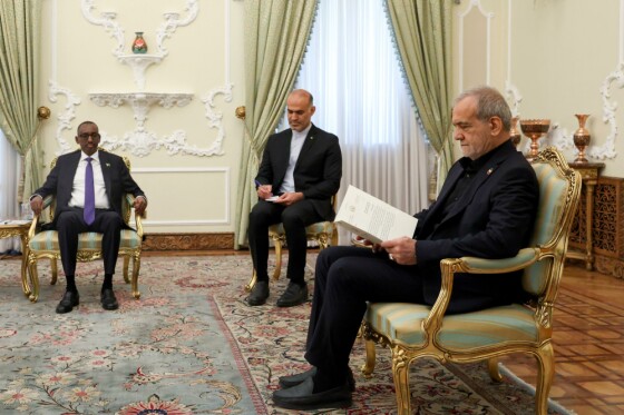 آیین دریافت استوارنامه سفرای جدید 9 کشور