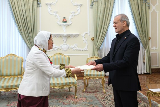 آیین دریافت استوارنامه سفرای جدید 9 کشور