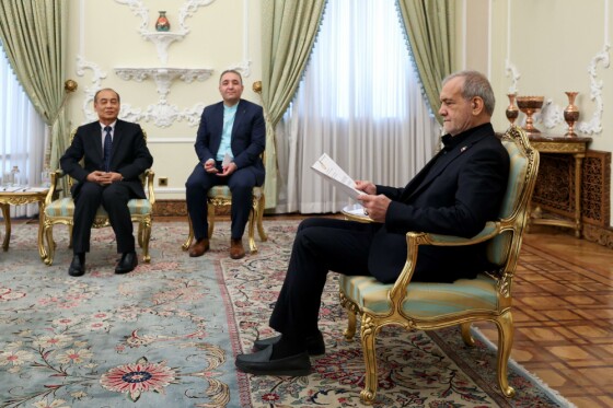 آیین دریافت استوارنامه سفرای جدید 9 کشور