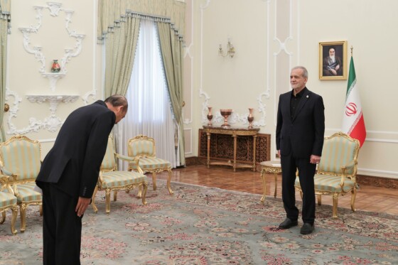 آیین دریافت استوارنامه سفرای جدید 9 کشور