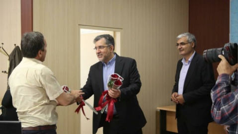 بازدید رییس صندوق نوآوری و شکوفایی از خبرگزاری ایرنا به مناسبت روز خبرنگار