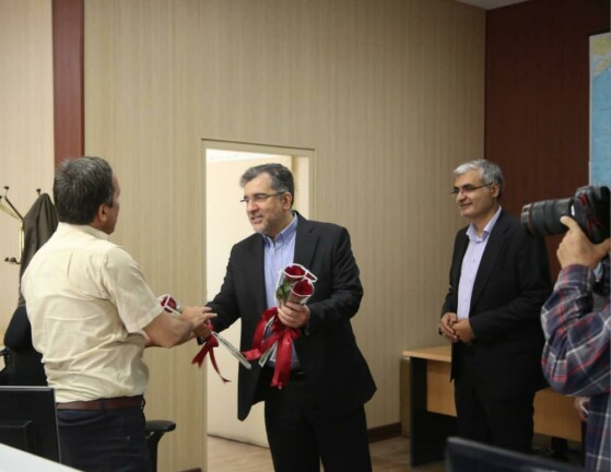 بازدید رییس صندوق نوآوری و شکوفایی از خبرگزاری ایرنا به مناسبت روز خبرنگار