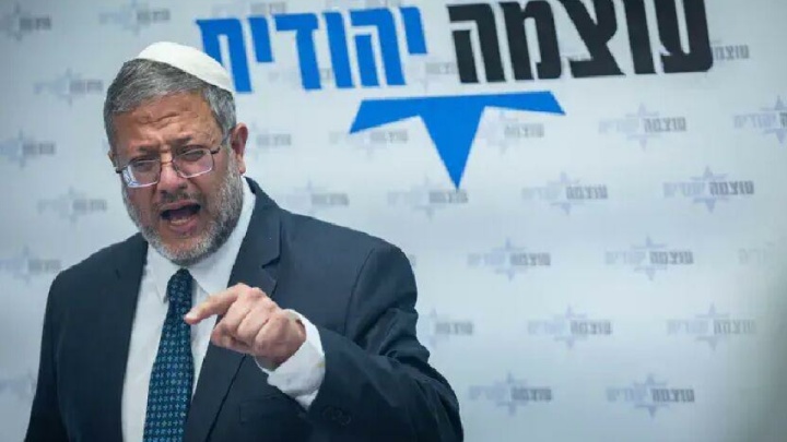 بن گویر، اسرائیل باید تشکیلات خودگردان فلطسطین را منحل کند