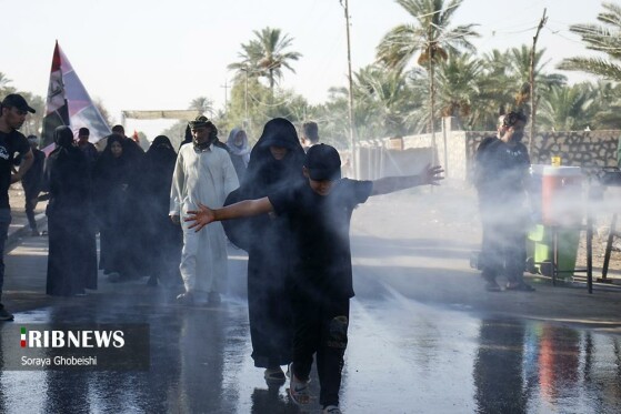 پیاده روی اربعین در طریق العلماء یا راه علما