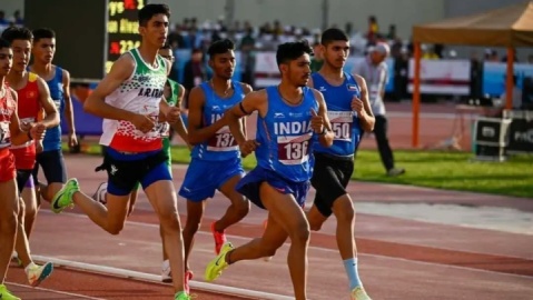 حمیدی در ۸۰۰ متر، پنجم شد