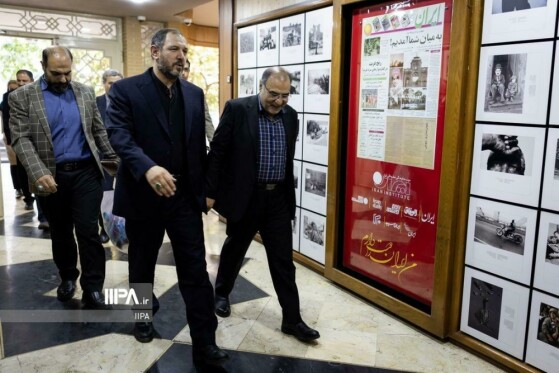 بازدید رئیس شورای عالی استانها از روزنامه ایران