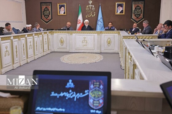 دیدار رئیس قوه قضاییه با جمعی از اصحاب رسانه /  عکاس : علی شیربند