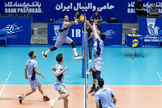 آخرین تمرین تیم ملی والیبال زیر ۲۱ سال مردان قبل از اعزام به مسابقات جهانی