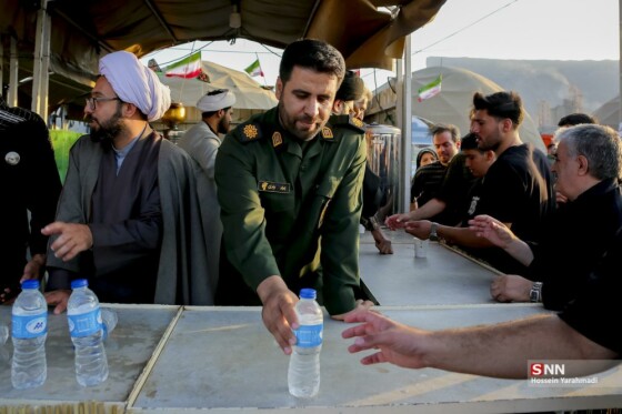 اقامت و پذیرایی زائران اربعین حسینی در موکب بنیاد مستضعفان/ عکاس/ حسین یار احمدی