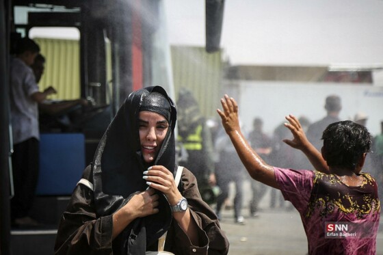 زائران اربعین حسینی در مرز مهران/ عکاس: عرفان باقری