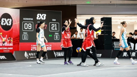 صعود دختران بسکتبال ایران به دیدار نهایی