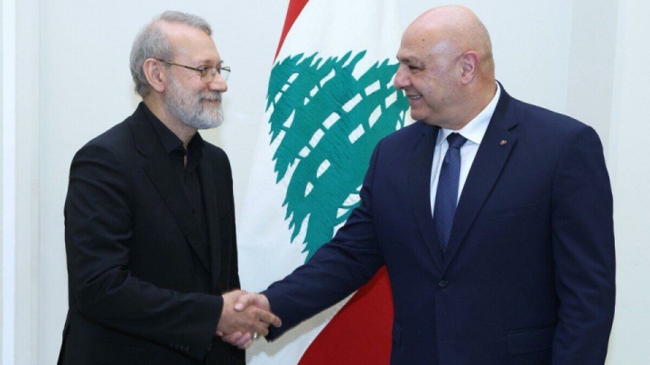 نگاه خبرنگاران لبنانی به حضور لاریجانی در بیروت