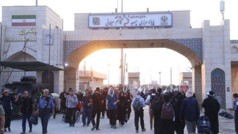 تردد از مرز مهران به ۲ میلیون و ۵۲۴ هزار نفر رسید