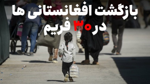 قابهایی از خروج مهاجران غیرقانونی افغان