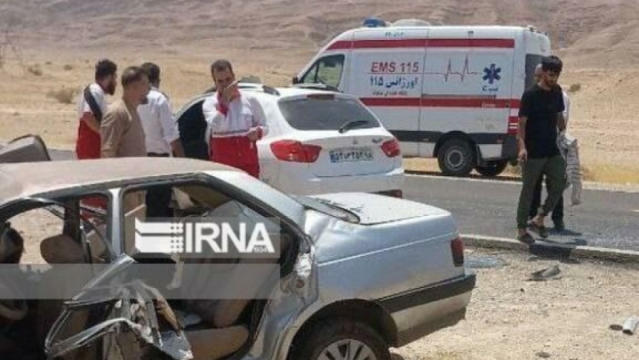 جان‌باختن ۴ زائر اربعین در حادثه رانندگی جاده مهران- دهلران