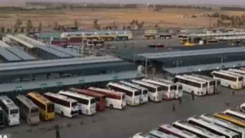 ۱۵۰۰ دستگاه اتوبوس در مرز مهران به کار گرفته می‌شود
