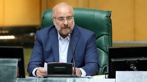 قالیباف:سران رژیم آپارتاید با یک لیوان آب فاضلاب تصفیه‌ شده به دنبال فریب مردم ایران هستند