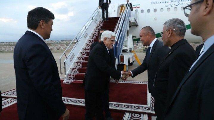 معاون اول رئیس جمهور وارد قرقیزستان شد