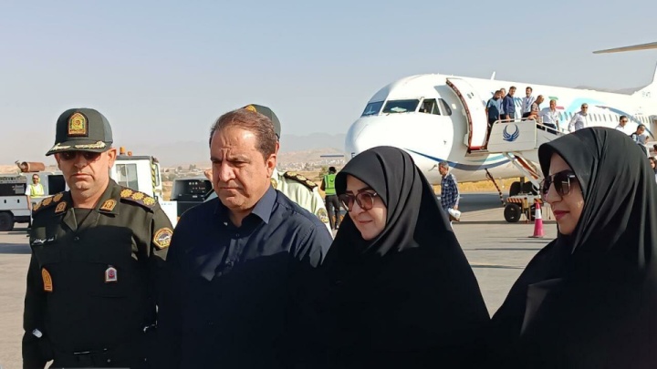 سخنگوی دولت وارد ایلام شد