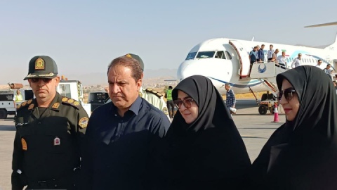 سخنگوی دولت وارد ایلام شد