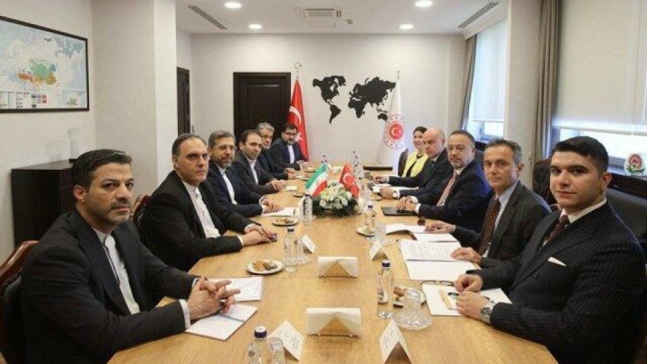 رایزنی معاونان وزرای امور خارجه ایران و ترکیه در آنکارا