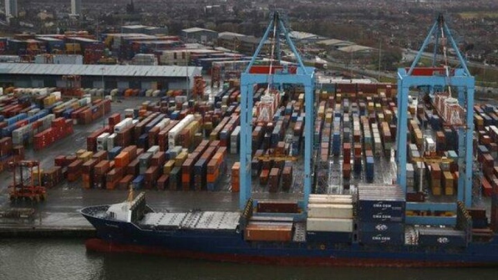 صادرات انگلیس به آمریکا کاهش یافت