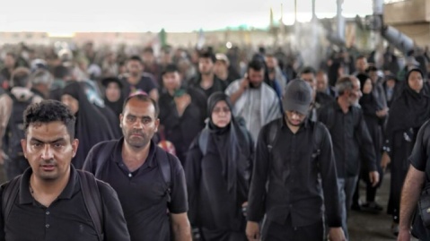 بازگشت پرشور زائران اربعین از مهران/ تردد بیش از سه میلیون نفر