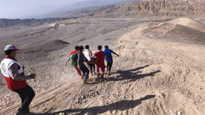 یک کشته در ریزش کوه معدن «خان خاتون» بم