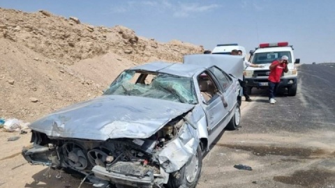 ۲ کشته و ۳ مصدوم در پی یک تصادف در محور شهرکرد - شلمزار