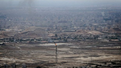 خوزستان هوا ندارد!/ ۱۲ شهر در وضعیت بنفش و قرمز