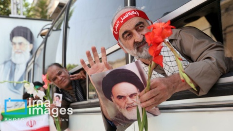 گزارش تصویری/ گرامیداشت سالگرد بازگشت آزادگان به میهن