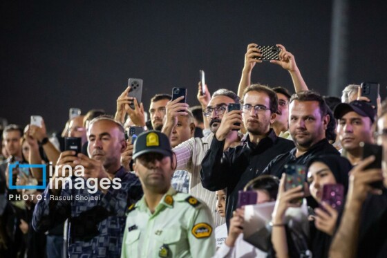 ورود پیکر استاد محمود فرشچیان به اصفهان