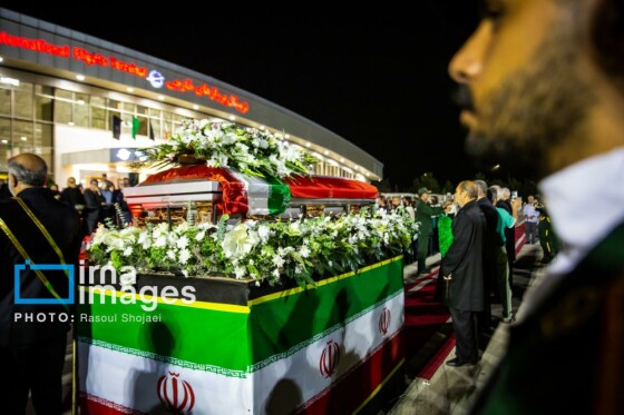 ورود پیکر استاد محمود فرشچیان به اصفهان