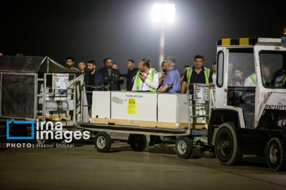 ورود پیکر استاد محمود فرشچیان به اصفهان