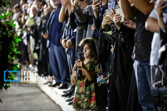 ورود پیکر استاد محمود فرشچیان به اصفهان