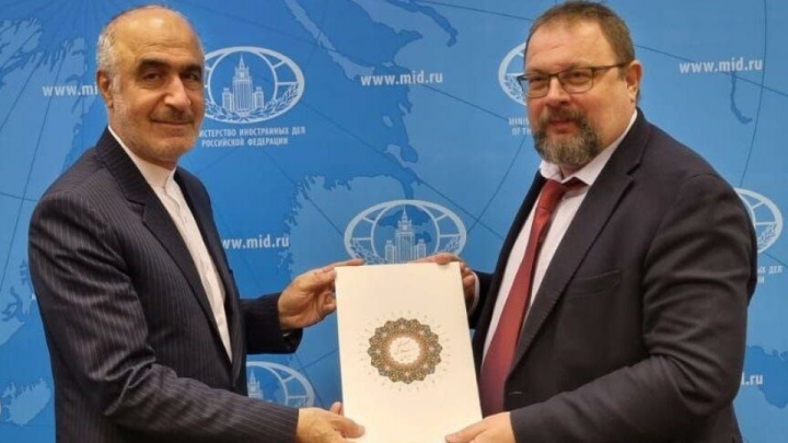 آغاز به کار سرکنسول جدید ایران در آستراخان روسیه