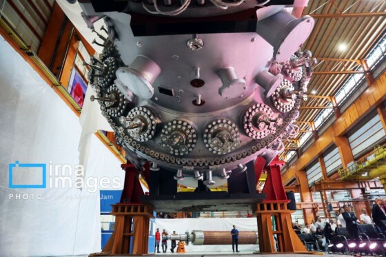 رونمایی از توربین گازی پیشرفته کلاس «اف ایرانی»