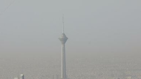 هوای تهران برای گروههای حساس، ناسالم شد