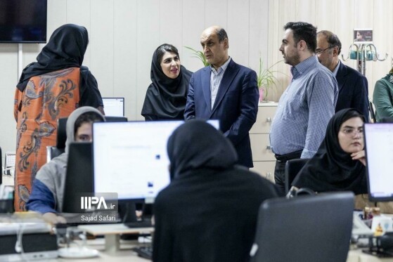 بازدید استاندار گیلان از روزنامه ایران