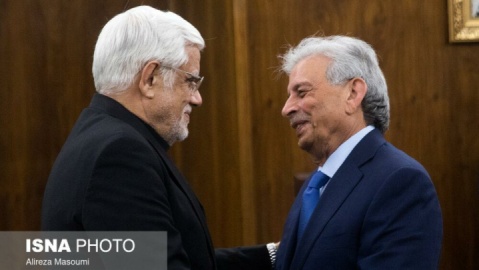 گزارش تصویری/ دیدار وزیر امنیت غذایی و تحقیقات ملی پاکستان با معاون اول رئیس جمهور