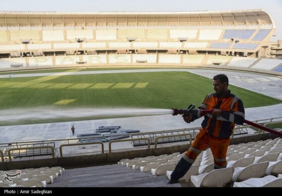 آخرین وضعیت ورزشگاه پارس شیراز قبل از شروع بازیهای لیگ برتر