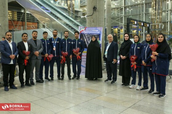 بازگشت کاروان ایران از بازی‌های جهانی چنگدو