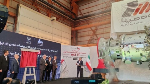 توربین کلاس اف ایرانی وارد مدار می‌شود